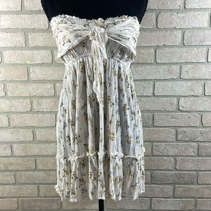 Paradise USA Floral beachy dress size L